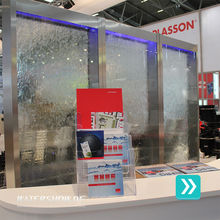 2HGI Waterslide glass exhibition